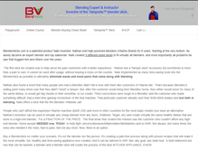 Tablet Screenshot of blendversity.com